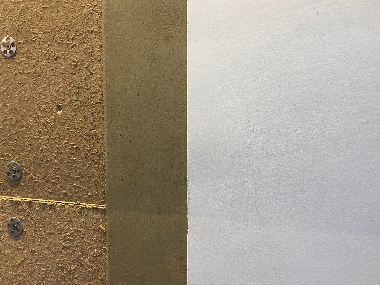 Clay board with Clay plaster